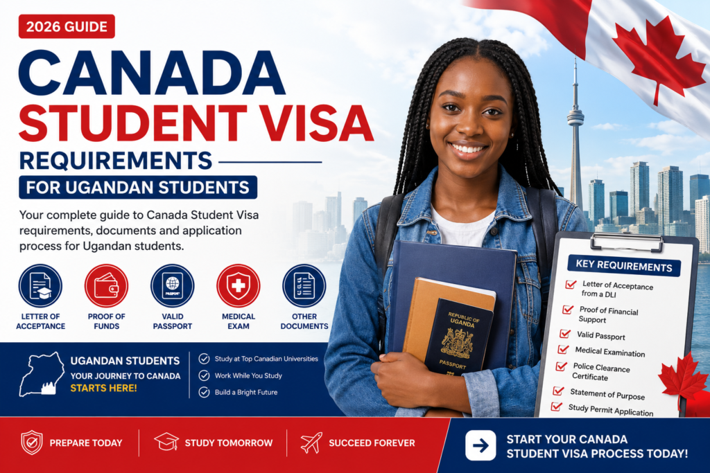 Canada Student Visa Requirements for Ugandan Students