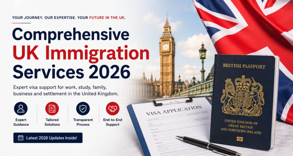 comprehensive UK immigration services